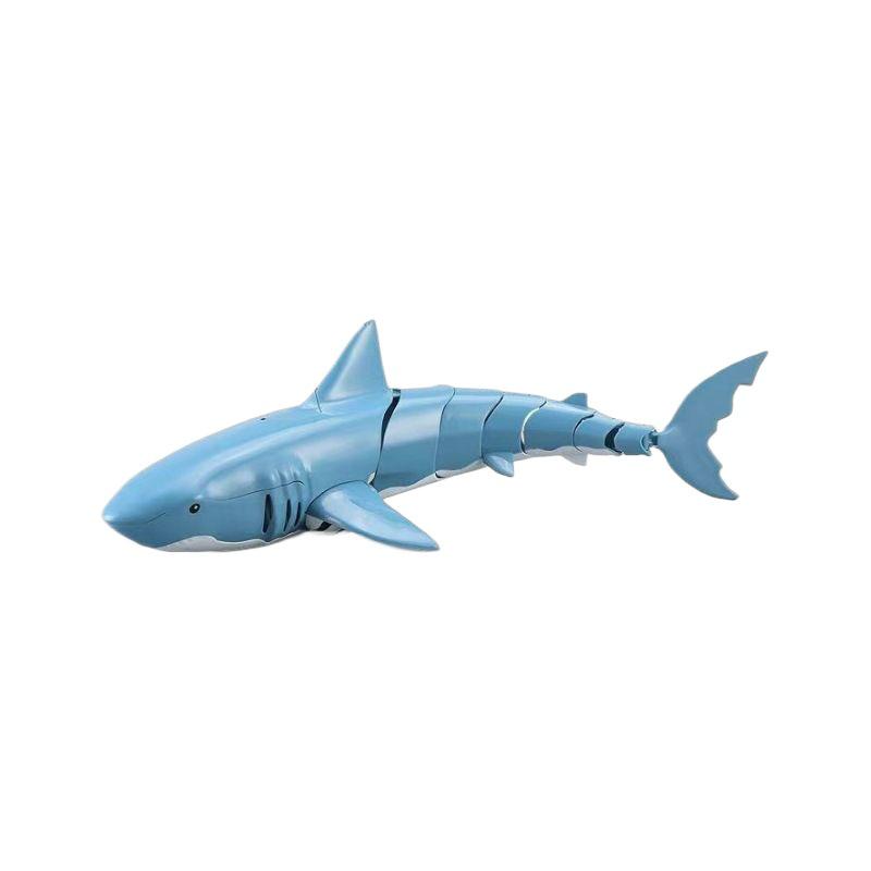 Children's 2.4G Remote Control Electric Shark Boat Toy - Swimming Wiggle Fish Model