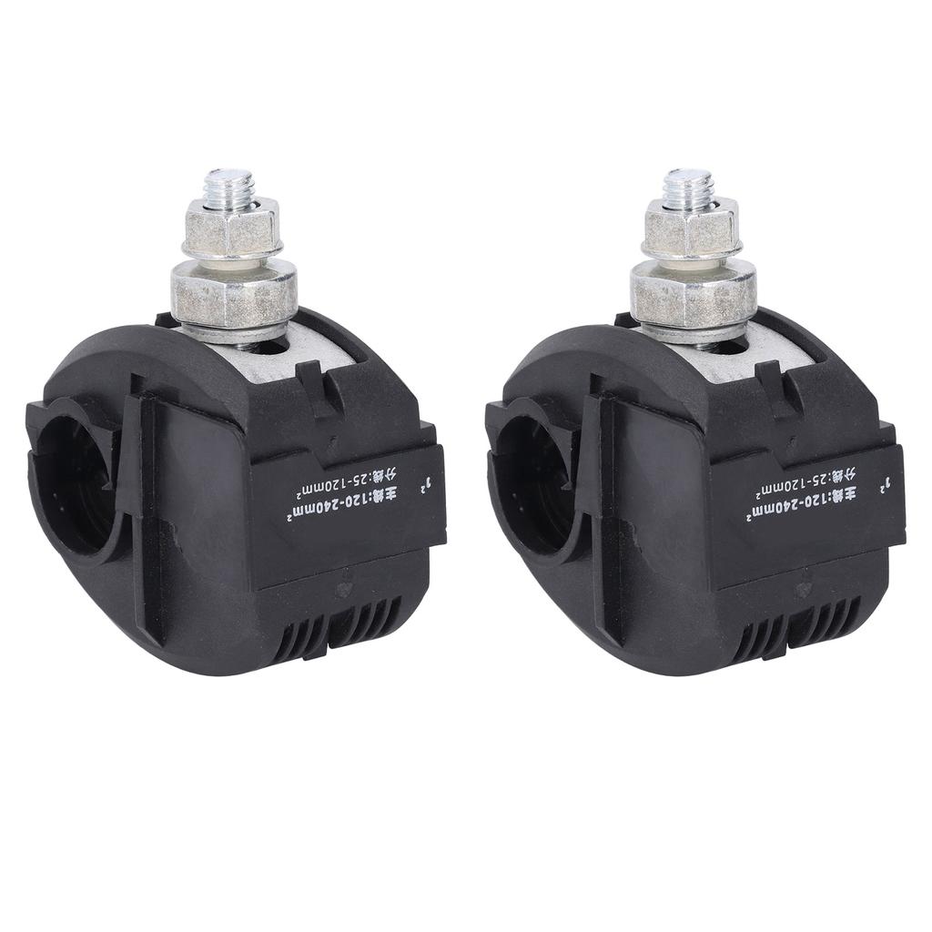 2Pcs 1KV Multi Cable Connector Non Peeling High Low Voltage Grounded Insulated Cable Connector JJC