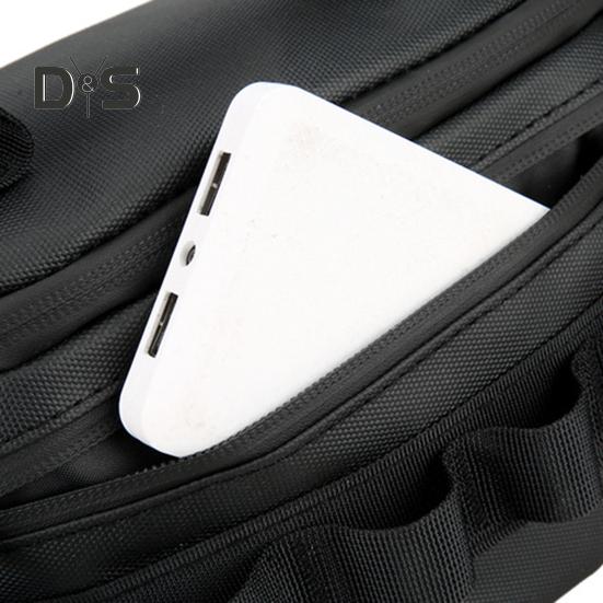 Rybářské potřeby Pasová taška Vodotěsná Oxford Cloth Velkokapacitní přenosné outdoorové rybářské příslušenství Organizér Fanny Pack Chest Sling Pouch