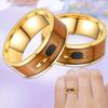 NFC-Edelstahl-Telefonchip, tropfendes Öl, Dual-Drachenmuster, Smart-Ring-Geschenk