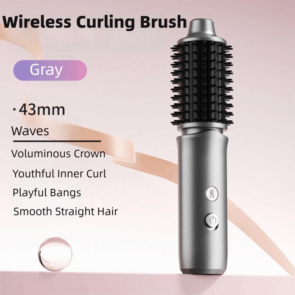 4 Heat Levels Electric Hair Curler Negative Ion Flat Hair Iron Mini Curling Hair Stick Salon Use