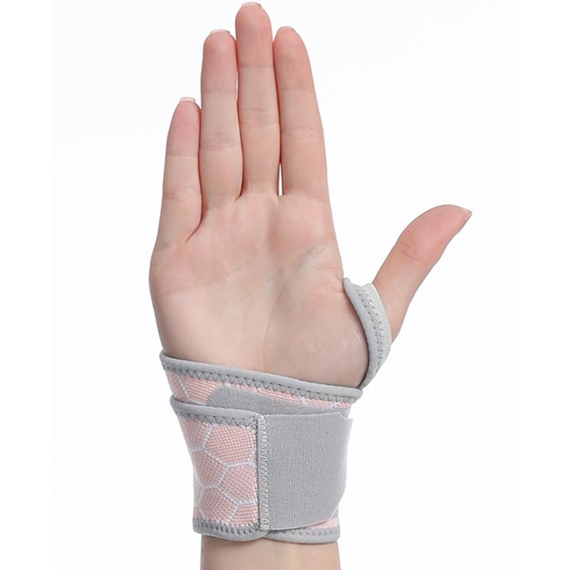 Protetores de Pulso para Esportes e Fitness Badminton Envoltório de Pulso Protetores Respiráveis Bainha Tendinosa Proteção para as Mãos Bandagem Equipamento de Fixação