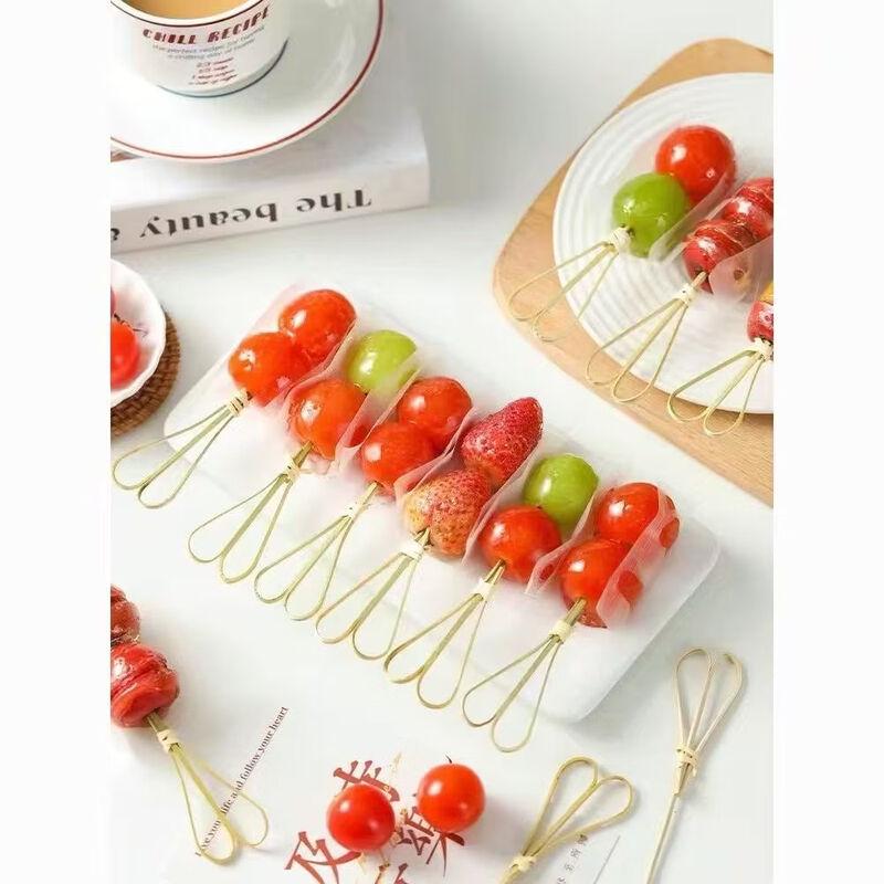 Disposable Mini Bamboo Skewers