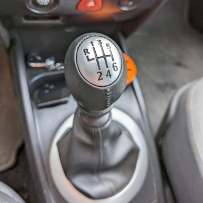 For Renault Megane Scenic Espace Laguna Vauxhall Opel Movano Nissan Interstar ABS/Leather 5/6 Speed Car Gear Shift Knob Head