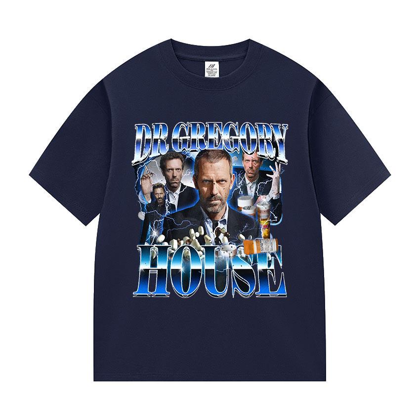 Dr Gregory House Md Funny Meme Tee Shirt Unisexs Women Vintage High Quality Fashion Tshirt Summer 100 Cotton Oversized T Shirts