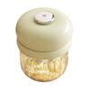 Electric Garlic Chopper Mini Food Processor for Food Meat Veggies 350ml Rechargeable Garlic Grinder for Kitchen