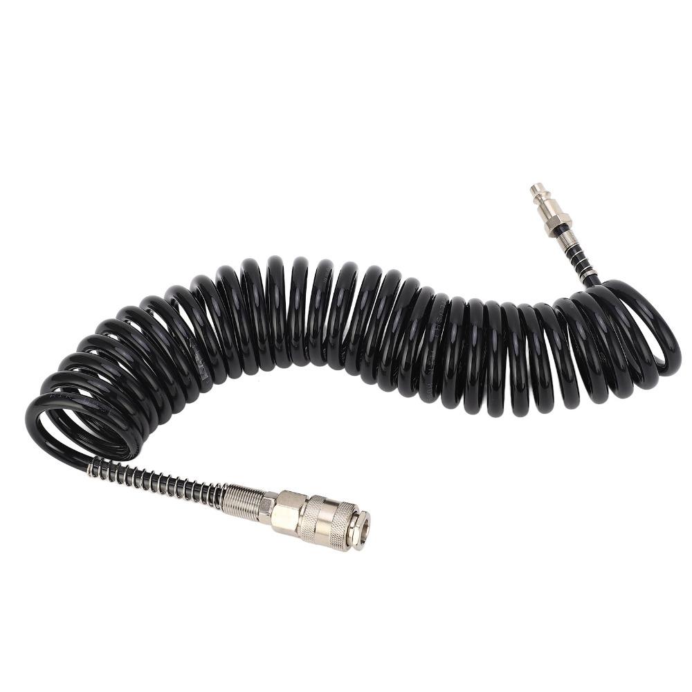 Coiled Air Compressor Coil Hose Multiple Size Coiled Air Extension Hose Air Duster Cleaning