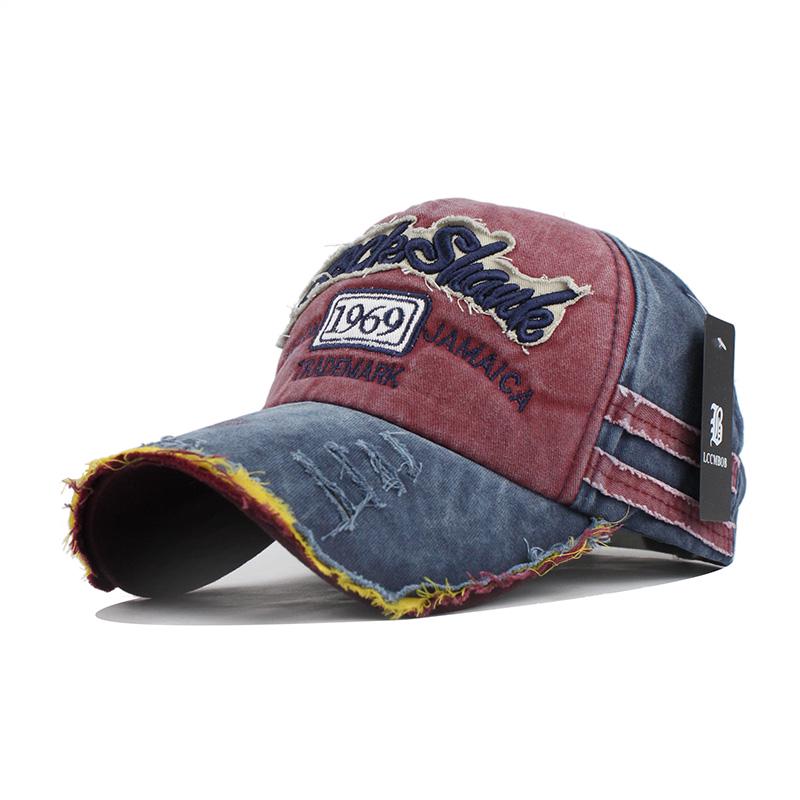 2023 News Fashion Outdoor Sports Cotton Baseball Cap Retro Embroidery Men's Cap Hip Hop Rebound Caps Snapback Hats