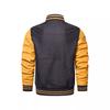 Autumn and winter men's leather jacket baseball jersey PU men's jacket