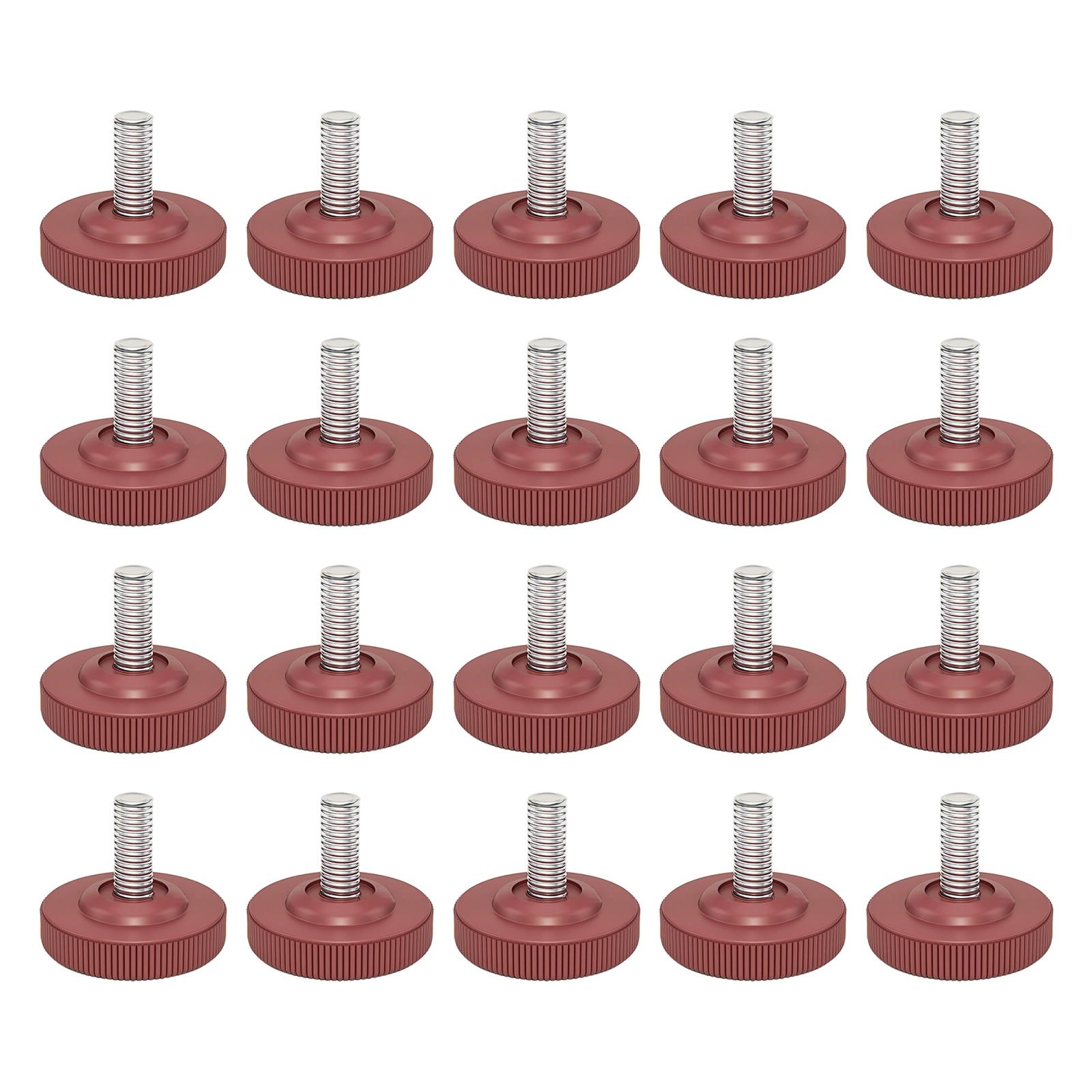 

Упаковка из 20 регулируемых по высоте прочных нескользящих протекторов, шумопоглощающих выравнивающих мебельных подкладок для паркета, плитки, бетона C