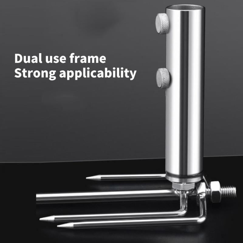 Umbrella Holder Stand Parasol Brackets for Beach Fishing Stainless Umbrella Sand Anchors Umbrella Stand