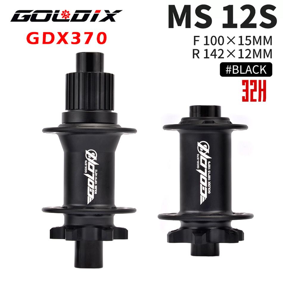 Goldix M370 Boost 32-Hole Mtb Thunder Masses Bicycle Hub Ratchets Cube Pro 7 32 Holes Cube 12X148 Rear Front 15X110 Ratchet 36T