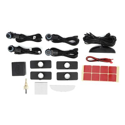Intelligent Parking Radar Alert Kit 4 Sensor Probe LED Display Automobile Reverse Assistance System