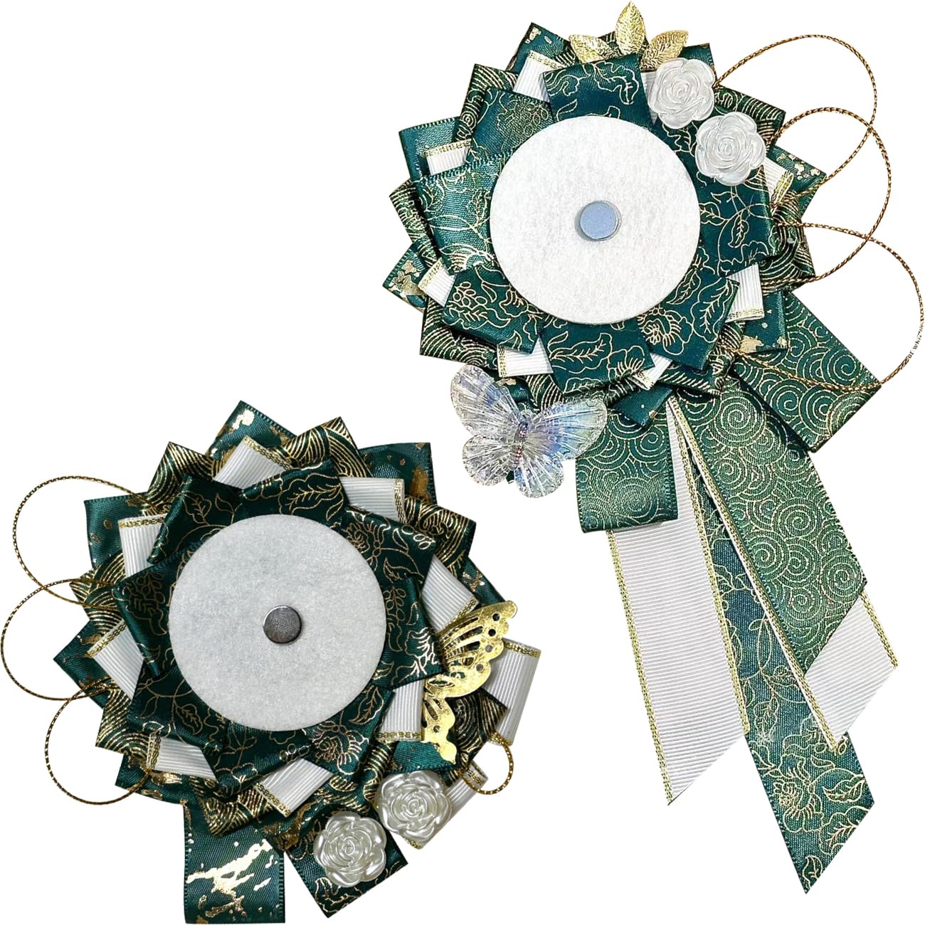 

ЮЯКЭШИ Розетка для значков Ита-бэг Ручной работы Лента Ита-бэг Декоративные аксессуары Розетка Ита-бэг Украшение для значков Зеленый Длинный Короткий Хвост