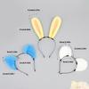 Cartoon Ear Headband for Halloween KC Maid Hairhoop RolePlaying Props Hairband Costume Accessories Cosplay Headpiece