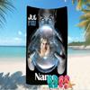 Customizable personalized beach towels Jul rapper themed designs.Suitable for the beach, yoga, sports;ideal as beach accessories