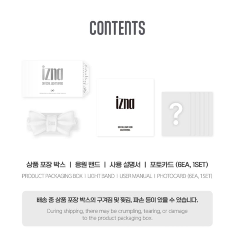 [Pre-order] IZNA Official Light Band (+Online Benefit)