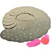 10x Nail Art Stamps Stamp Priint Design Metal Plate Sst With Stamper Transfer Kit