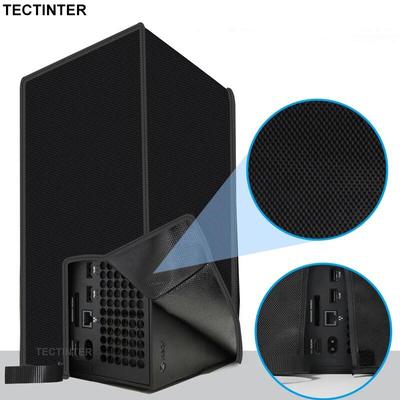 Per console Xbox Serie X Custodia protettiva verticale Cover morbida antipolvere orizzontale antigraffio per console Xbox X Impermeabile