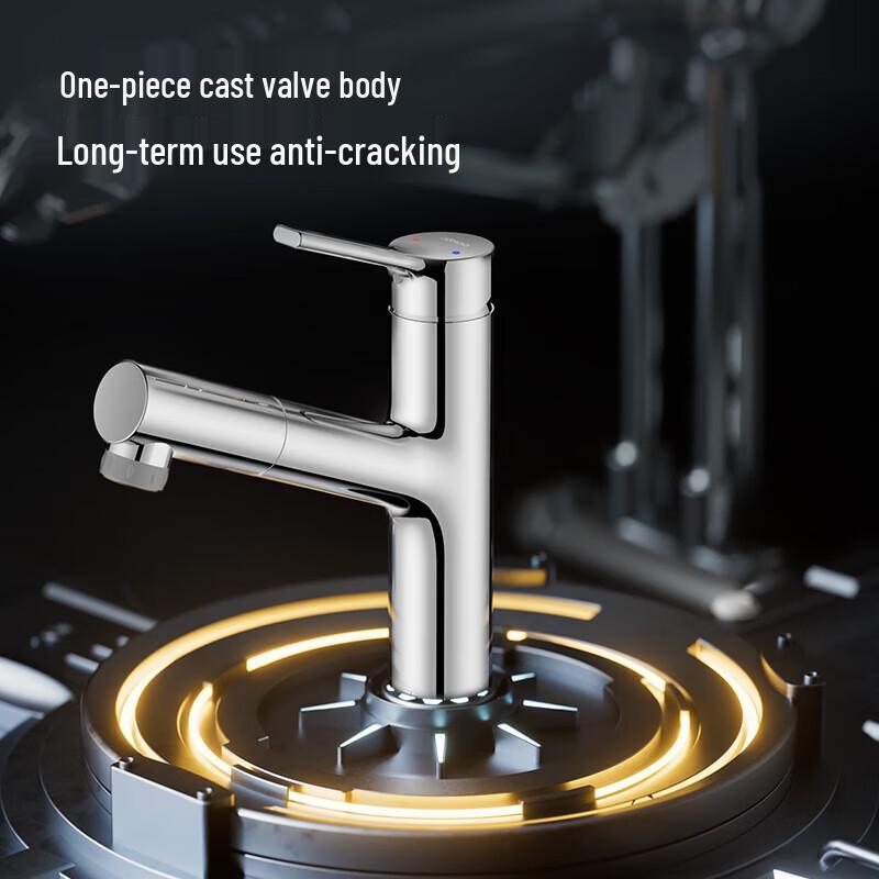 JOMOO Dual Function Pull-Out Basin Faucet