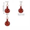Christmas Bell Decorations Iron Atmosphere Large Ornaments To Decorate The Christmas Tree Creative Pendants