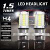 Auto LED Nebelscheinwerfer H4 Brems-Rückfahrlicht Super Helles Scheinwerfer Niedriger Energieverbrauch Motorrad LED Scheinwerfer Zubehör