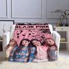 Blackpink Blanket Idol Group Pink 3d Digital Print Flannel Blanket Supplies
