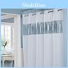 Hotel Linen Shower Curtain With Lightfiltering Fabric And Customizable Design For Hotel Rooms