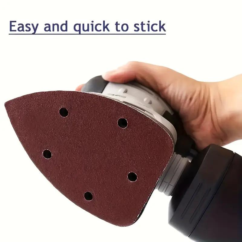 10/50Pcs Mouse Detail Sander - Use 60, 80, 120, 180, 240, and 320 grain sizes for professional results!