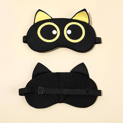 Cartoon Sleep Eye Mask Cute Funny Anime Eye Cover Sleeping Mask Kids Eye Shade Band Blindfolds Sleep Aids Travel Rest Eyepatch