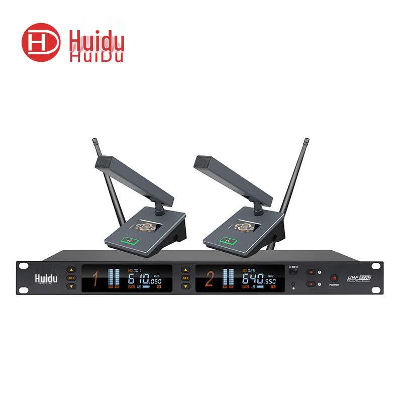 HuiDu MR-670 Professional Wireless Dual Microphone System (CN version)