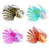 Ocean Silicone Luminous Lionfish Simulation Fish Aquarium Fish Tank Landscape Fake Fish Artificial  Fish Underwater Ornaments