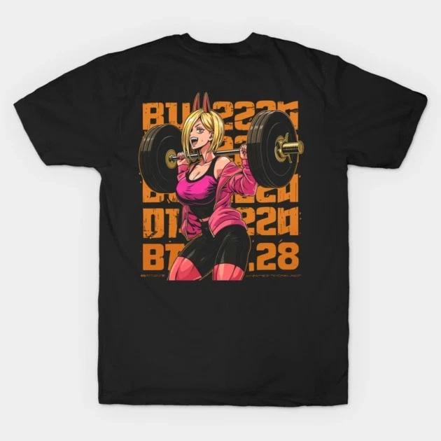 Anime Power Waifu Ecchi Waifu T Shirt Size S 4XL Gift For Friends S