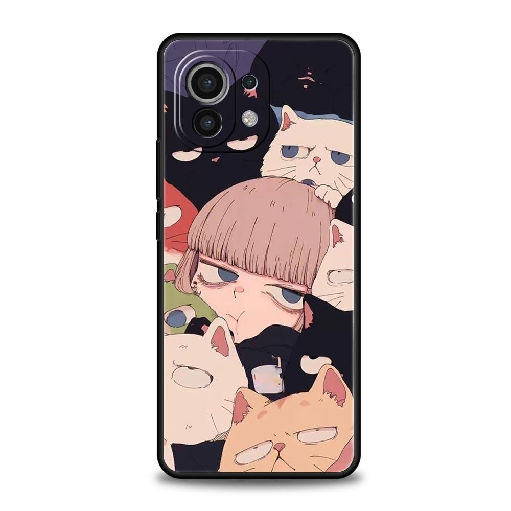 Phone Case For Xiaomi Mi 15 14 14T 13T 12T Pro 12 13 11 Lite 5G 11T X6 X5 Pro Soft TPU Cover Cartoon Funny Boy Girl Couple