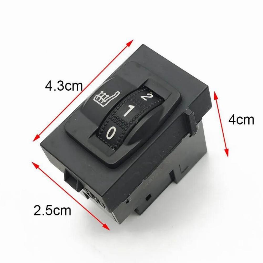 2Pcs Seat Heating Switch Automotive Supplies Replacement For 508 2011-2015 98092845XT 98092846XT Car Original Accessories
