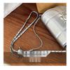 Xeie Thuk Crossbody Bag Women PU Chain Strap Flap Lock Daily