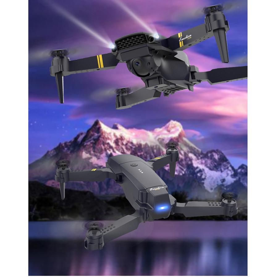 WIFI FPV 4K HD Dual Cameras Built-in Battery Foldable Selfie RC Quadcopter Drone