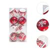 8x Christmas Balls Shatterproof Party Supplies Christmas Tree Balls Decorations for Anniversaries Xmas Tree Special Events