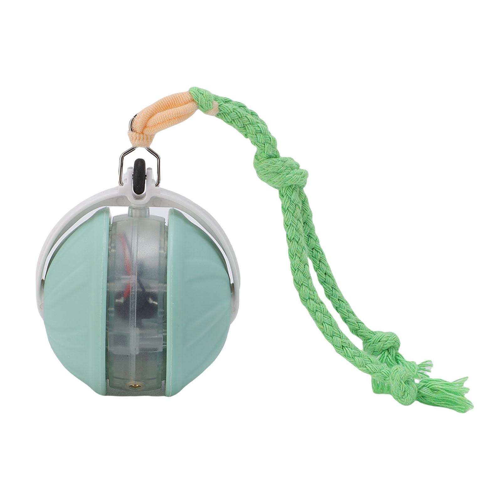 

Interactive Cat Toy Automatic Moving Throwing Rolling Pet Smart with Rope for Dog Play