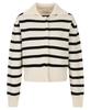 Vanake Wide Collar St Pattern Cardigan_Vb44Kcq301Z
