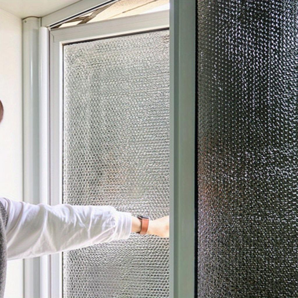 Okenní fólie pro regulaci tepla Reflexní hliníková fólie Stínící fólie pro zimní zahradu Balkon Ložnici Domácí použití