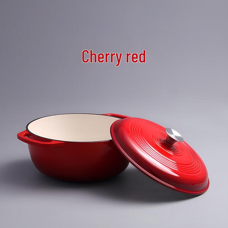 Utool Cast Iron Enamel Dutch Oven