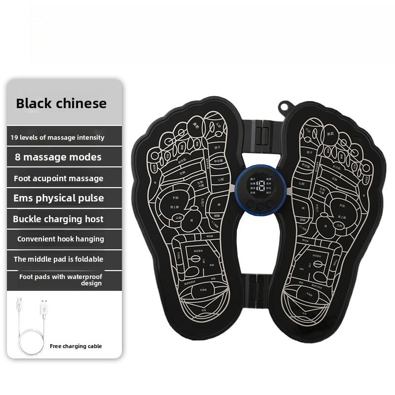 Intelligent Pulse Foot Massager Electric Acupuncture Relaxation Acupoint Folding Foot Foot Pad Foot Massager