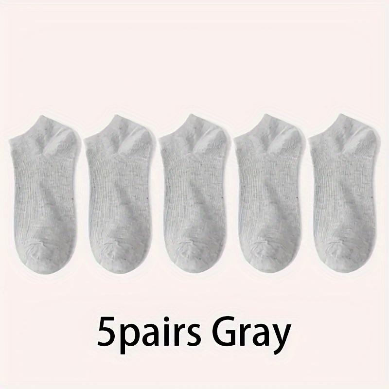 10/5/1 Pairs of Lightweight, Breathable Ankle Socks - Comfort-Fit for Sports & Daily Wear
