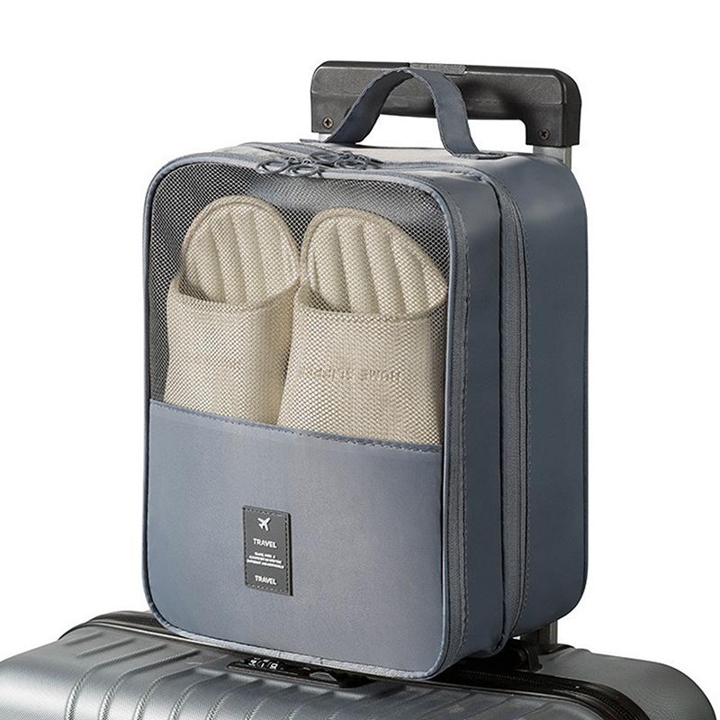 Travel Shoe Storage Bag Portable Luggage Storage Bag Travel Bag Three-Layer Storage Shoe Bag