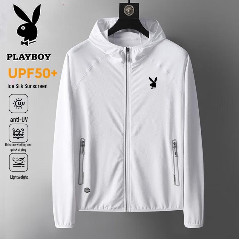 PLAYBOY Unisex Outdoor Sun Protection Quick-Dry Jacket XL