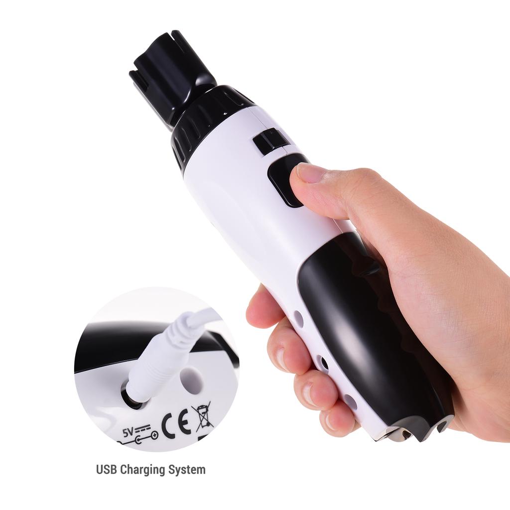 3 v 1 Multifunkční nástroj na navlékání kytarových strun Motorizovaný navíječ strun Řezačka strun Odstraňovač kobylkových kolíků Vestavěný dobíjecí