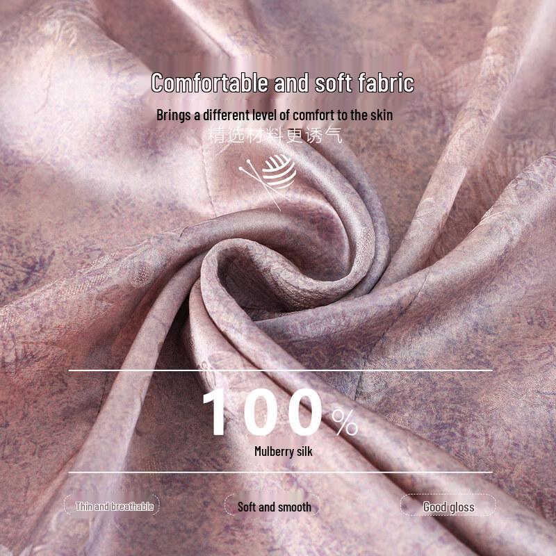 Women's 100% Silk Jacquard Summer Blouse