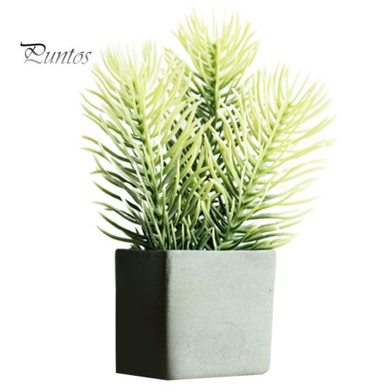 

Кукольный домик, зеленое растение, имитация портативного керамического кукольного домика, миниатюрные сосновые ветки для кукольного дома 1/6 чёрный