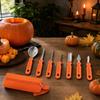Halloween Kürbis schnitz Set, 7-teiliges Kürbisschnitzwerkzeug Set für Halloween Dekorationen